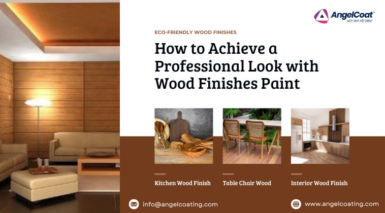 How to Achieve a Professional Look with Wood Finishes Paint - Angel Coating