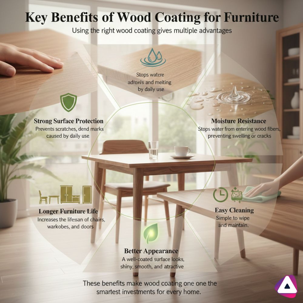 Key Benefits of Wood Coating for Furniture