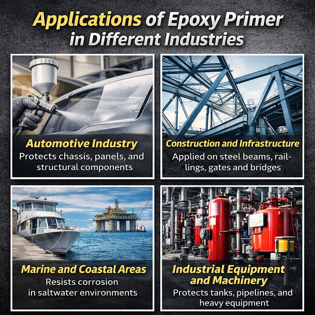 Applications of Epoxy Primer in Different Industries