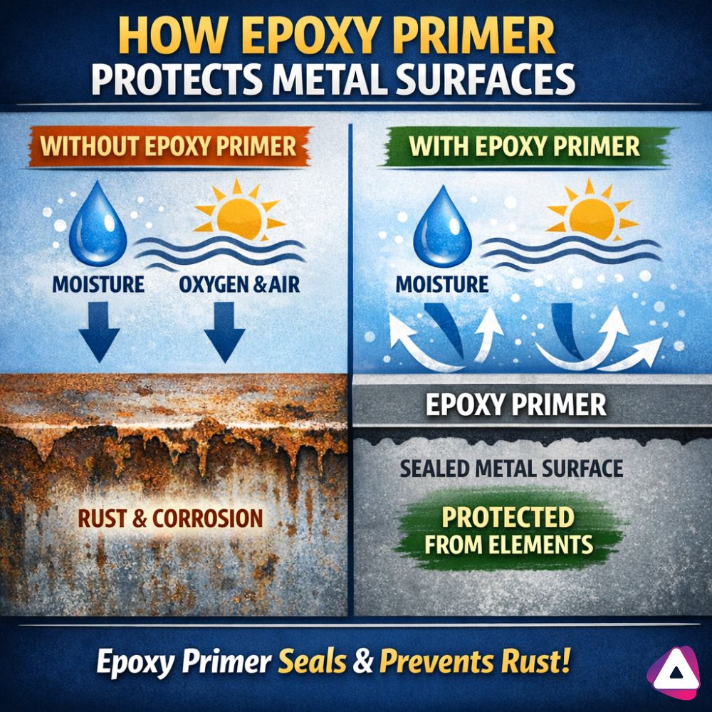 How Epoxy Primer Protects Metal Surfaces