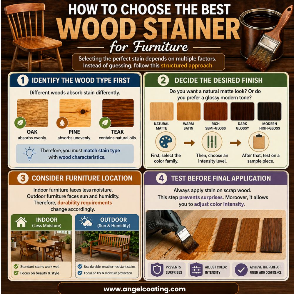 How to Choose the Best Wood Stainer for Furniture How to Choose the Best Wood Stainer for Furniture
