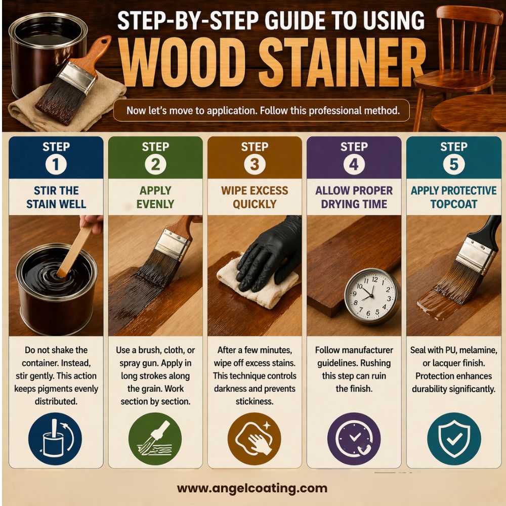 Step-by-Step Guide to Using Wood Stainer Step-by-Step Guide to Using Wood Stainer