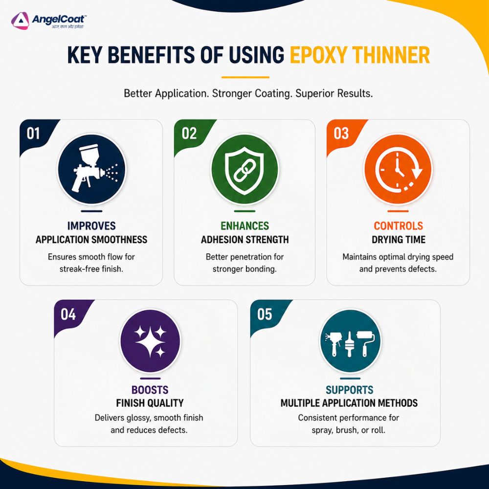 Key Benefits of Using Epoxy Thinner