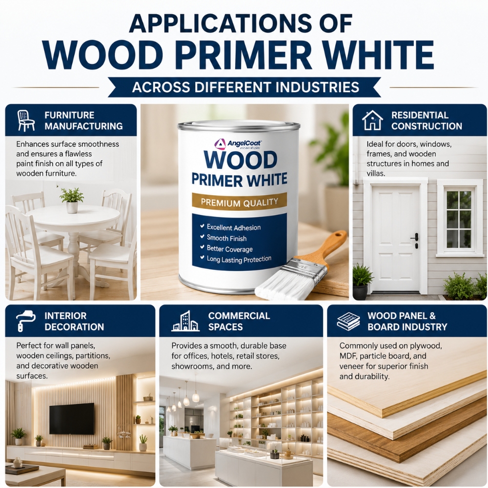 Applications of Wood Primer White in Various Industries